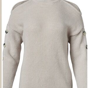 Cold-Shoulder Sweater